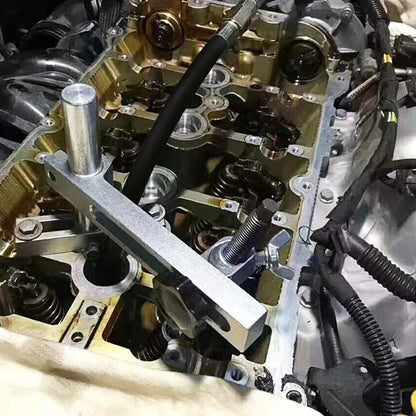 Cylinder Head Service Set Tool Kit Valve Spring Compressor Removal Installer Replacement valve oil seal tool
