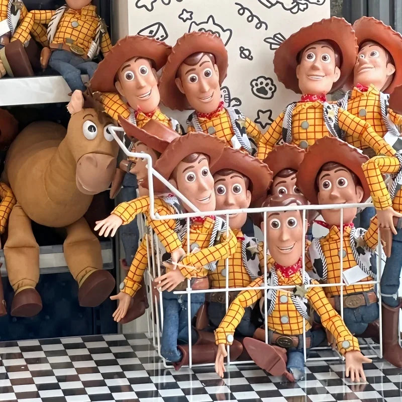 Original Toystory Toy Story 4 Woody Mount Hearts Horse Bullsey 18 Inch Interactive Sound Models Toys Kids Cute Present Hot Gift