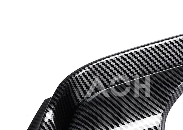 For BMW 3 Series F30 F31 2012-2019 MP Rear Bumper Diffuser LipCarbon M Tech Diffusor Body Kit M Sport Gloss Black 320i 328i