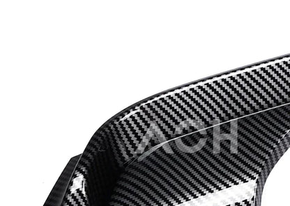 For BMW 3 Series F30 F31 2012-2019 MP Rear Bumper Diffuser LipCarbon M Tech Diffusor Body Kit M Sport Gloss Black 320i 328i