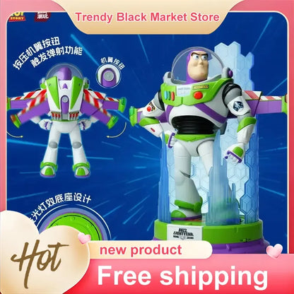Authentic Hot Toy Story Buzz Lightyear Assembled Model Large Size Multi Jointed Sam Club Same Style Birthday Gift Decor
