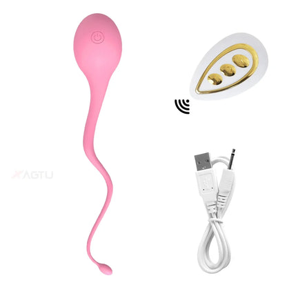 Women Vibrating Egg Vagina Vibrator Remote Control Wearable Panties Vibrator Female Masturbation Interaction Sex Toy for Couples