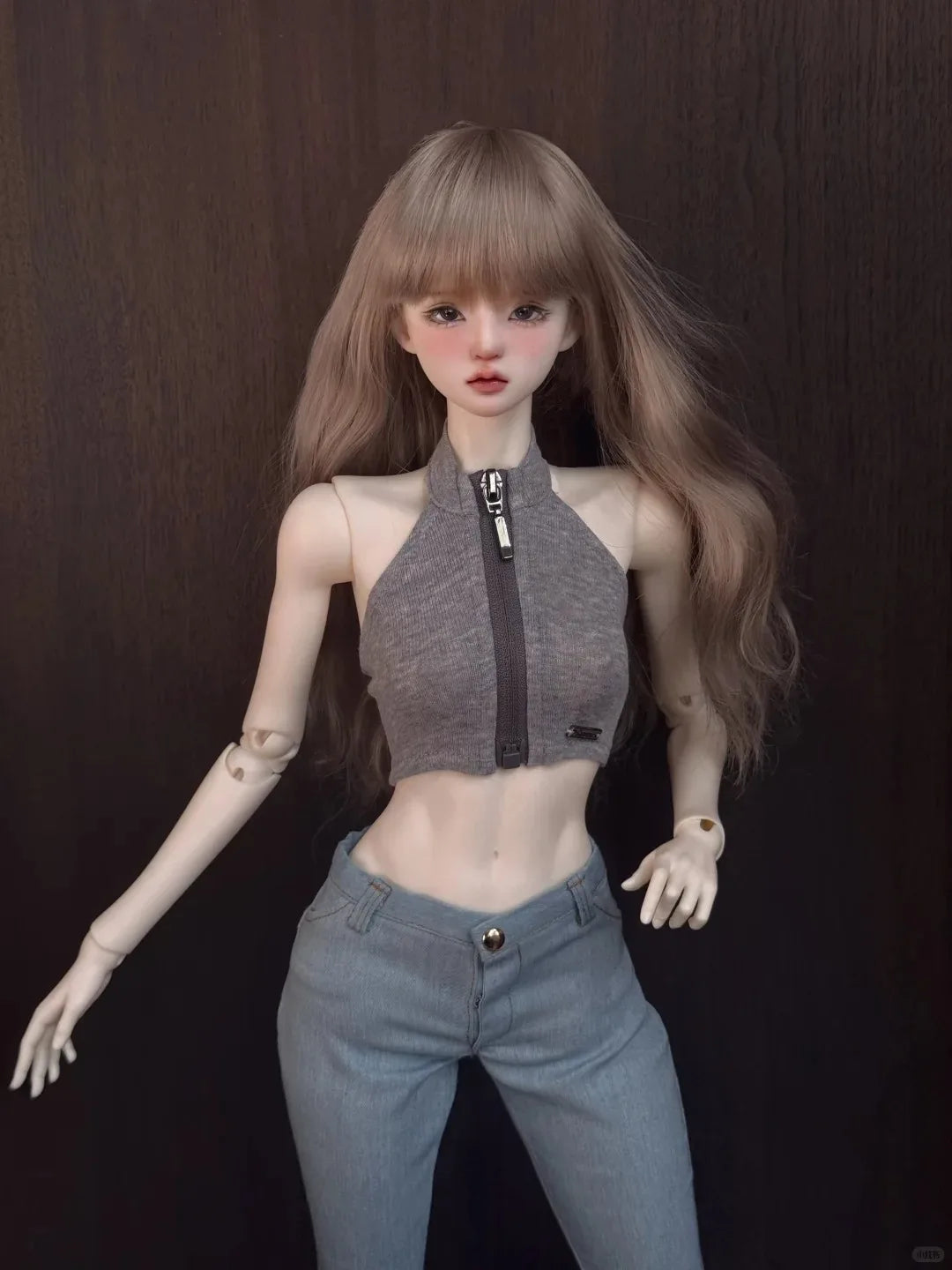 New SD BJD Doll 1/3 meigui  Beautiful Girl Delicate Makeup High Quality Resin Toy Birthday Gift Dolls Assembly free shipping