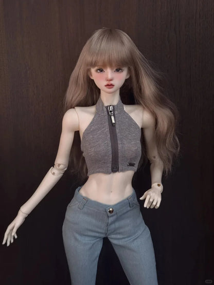 New SD BJD Doll 1/3 meigui  Beautiful Girl Delicate Makeup High Quality Resin Toy Birthday Gift Dolls Assembly free shipping