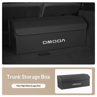 Suitable for Omoda s5 fx 9 EV PHEV C5 E5 C9 7 8plus car trunk storage box folding storage box large capacity storage box