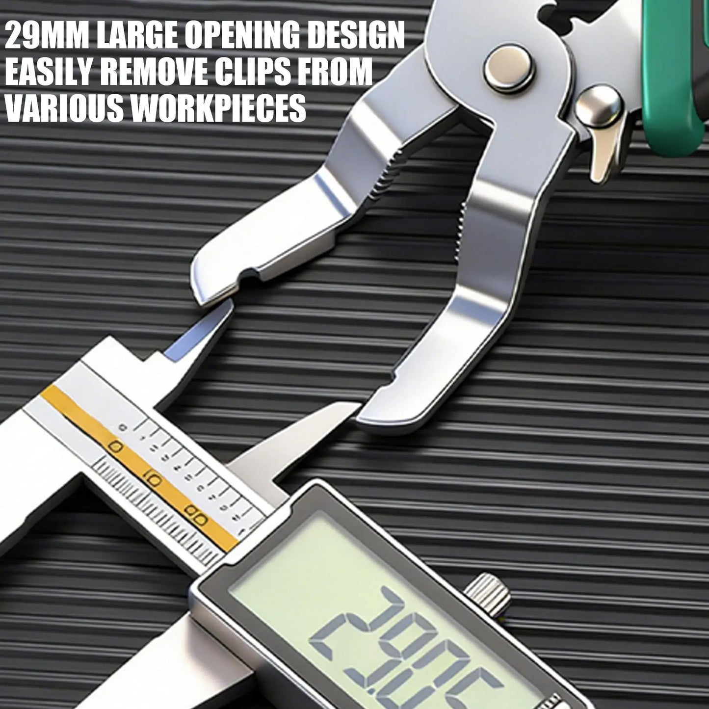 Auto Panel Clip Removal Pliers V Shape Precision Ergonomic Disassembly Gadget Clip Remover Tool Multi-functional car clip plier