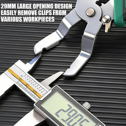 Auto Panel Clip Removal Pliers V Shape Precision Ergonomic Disassembly Gadget Clip Remover Tool Multi-functional car clip plier