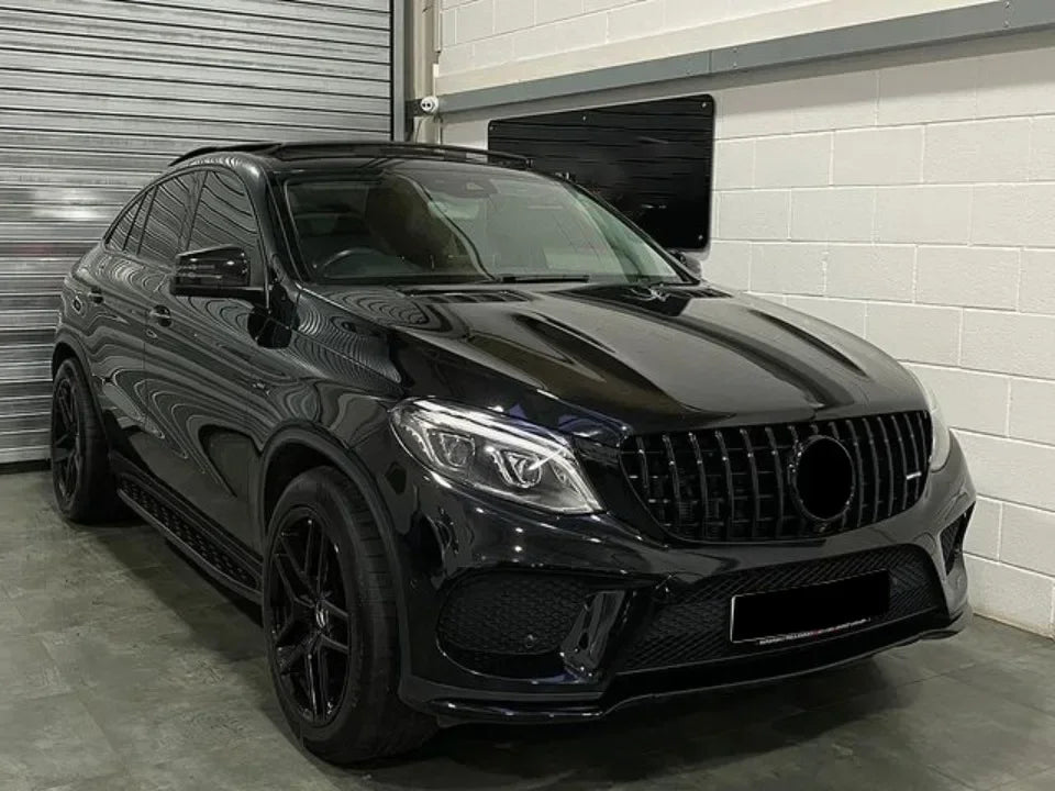 XVIP Front Chrome Diamonds Style Racing Grille For Mercedes Benz GLE C292 GLE350 GLE450 GLE500 GLE43 AMG 2016-2019 Upper Grilles