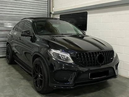 XVIP Front Chrome Diamonds Style Racing Grille For Mercedes Benz GLE C292 GLE350 GLE450 GLE500 GLE43 AMG 2016-2019 Upper Grilles