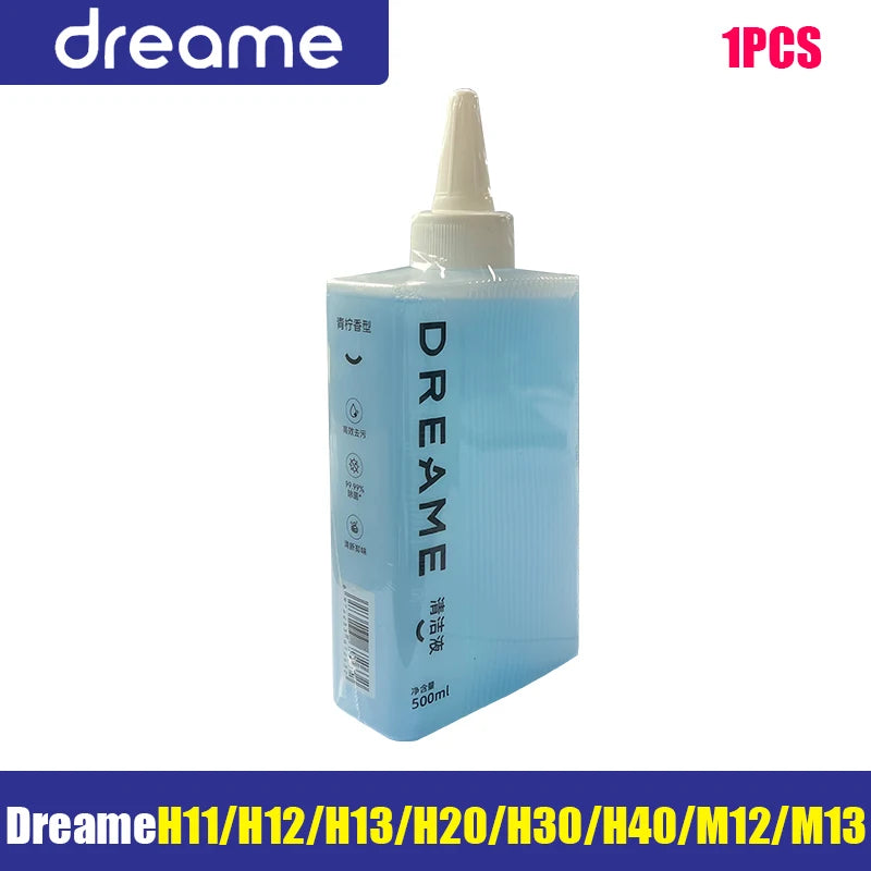 Original Floor Cleaning Solution for Dreame H11/H12/H13/H20/H30/H40/M12/M13 Vacuum Cleaner Spare Parts Cleaning Fluid 500ML