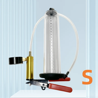 Large Vacuum Massage Cup with Pressure Gauge Male Muscle Enlargement Exercise Manual Vacuum Massage Pump Home Massage Products