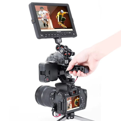 DSLR Camera Top Handle Grip Mirrorless Smallrig Camera Cold Shoe Adapter Mount Hand Held Stabilizer Camera Accessory Top Handle
