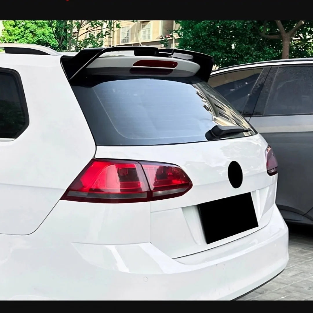 Rear Roof Wing Spoiler Tail Splitter Air Dam Tuning Accessories Body Kit For Volkswagen VW Golf MK 7 7.5 GTI R Oettinger 2013-19