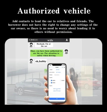For 2019-2022 Mercedes Benz A B GLB GLE CLA GLAUpgrade Engine Remote Starter System and PKE Keyless Entry System Car Accessories