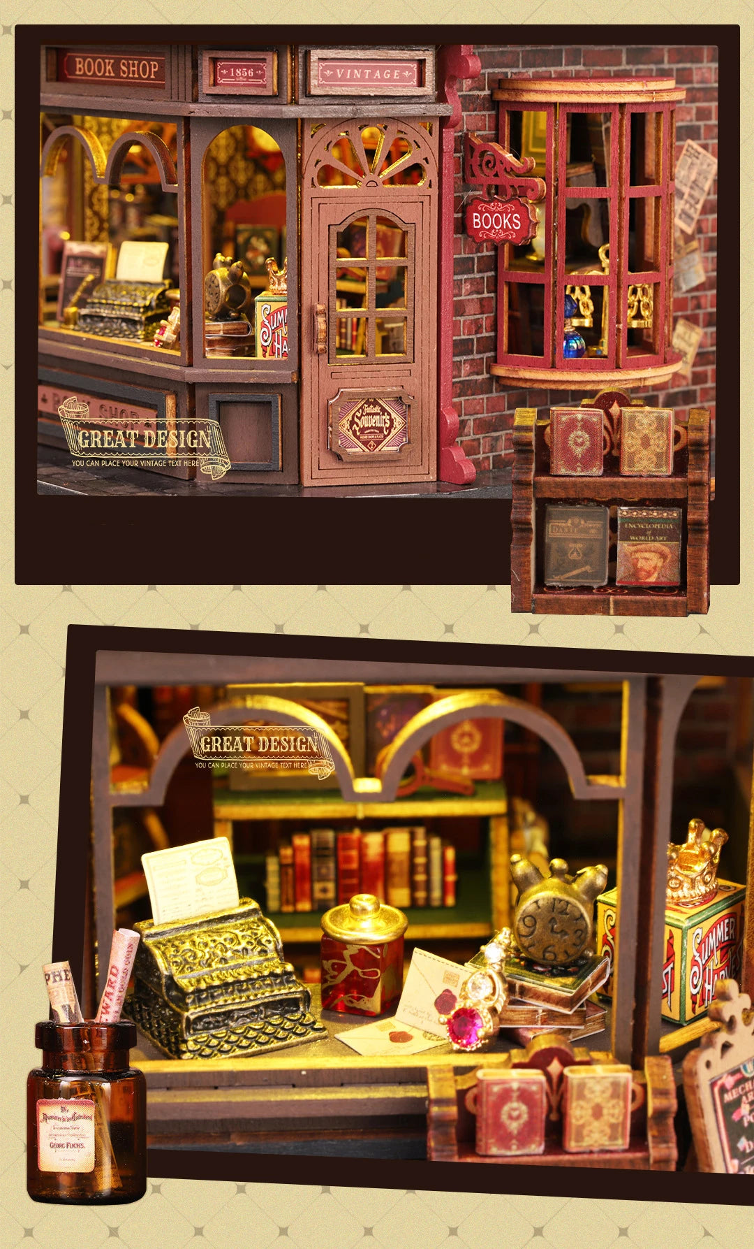 New DIY Big Doll House Case Wooden Miniature Furniture Dollhouse Handmade Model Assembly Toys for Children Girls Birthday Gifts