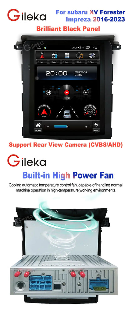 Android Radio Head Unit For Subaru Forester XV Impreza G4 2018-2022 Car one din Multimedia Video Player  GPS