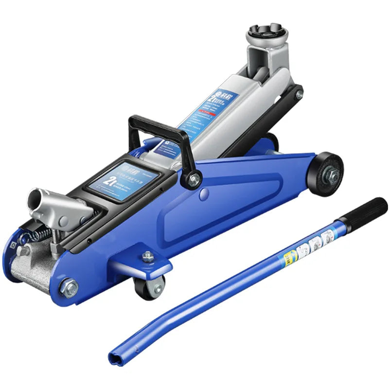 Car Rescue Tool Hydraulic Jack Pneumatic Lift Small Portable Car Jack Heavy Duty Low Profile Quick Raise Garage Emergency Change