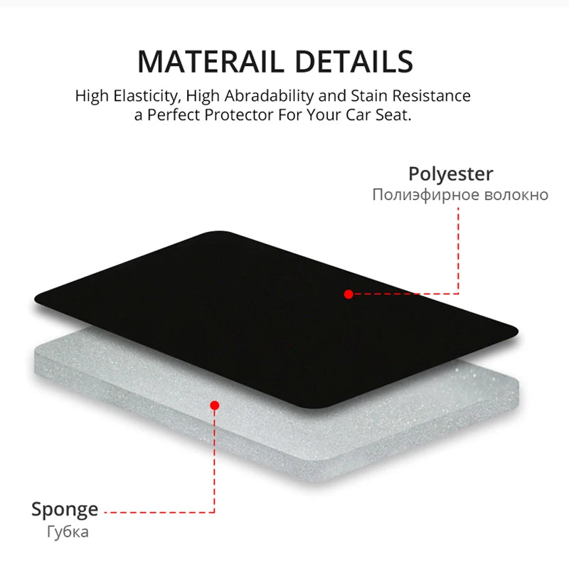 Fabric Car Seat Covers For MAZDA CX-3 CX-5 CX-7 CX-9 BT50 MX-5 MX-5 Miata RX8 Tribute Mazda 3 5 6 7 Auto Seat Protector Covers
