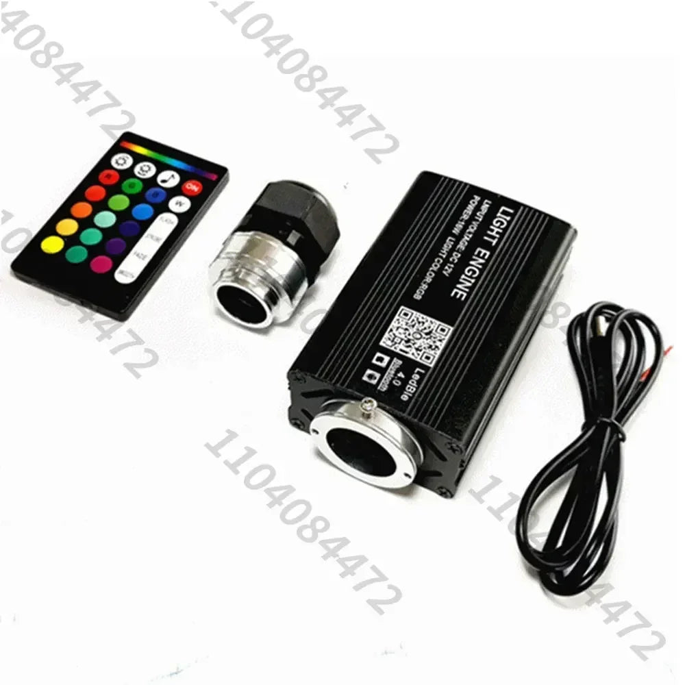 Car Starry Sky Light Auto Home Fiber Optic Lights Atmosphere Lamp Music Control Ceiling Lights RGB 12W 8 Colors Car Styling DIY