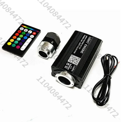 Car Starry Sky Light Auto Home Fiber Optic Lights Atmosphere Lamp Music Control Ceiling Lights RGB 12W 8 Colors Car Styling DIY