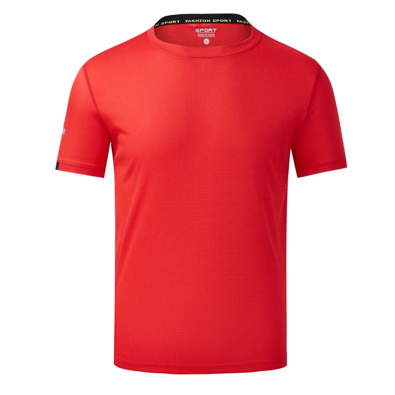 Quick-Drying Breathable Sports T Shirt Custom Logo Print Embroidery Personal Design Company Brand 8 Colors  Fashion Tops S-4xl