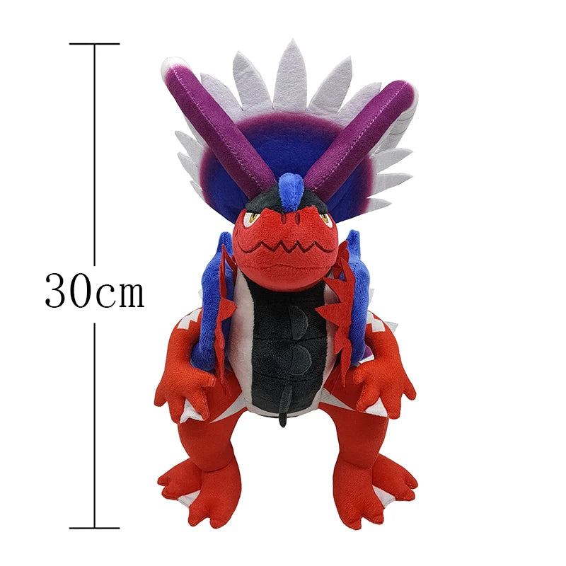 Pokemon Mega Dragonite Holding Dratini Sleeping Vaporeon Flareon Initial Pikachu Peluche Riding Gyarados Lapras Plush Doll