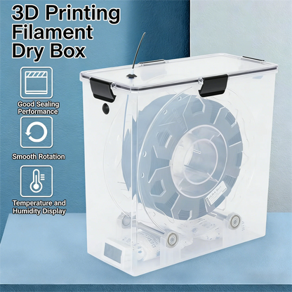 3D Printer Parts Filament Dryer Box Airtight Moisture-Proof Real-Time Monitoring Tool Storage Box Holder