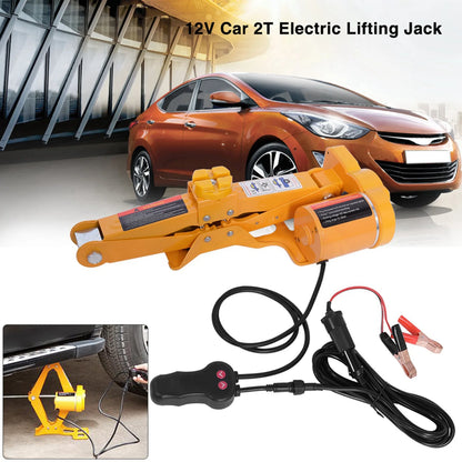 Electric Jack 2 Ton 12V  Automotive Car Automatic Electric Lifting Jack Garage and Emergency Equipment Lifting Jack Auto Jack