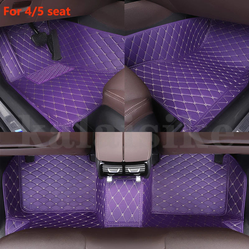 Custom Car Floor Mat for SsangYong All model Stavic Korando Kyron tivoli rexton Actyon Chairman auto accessories interior parts