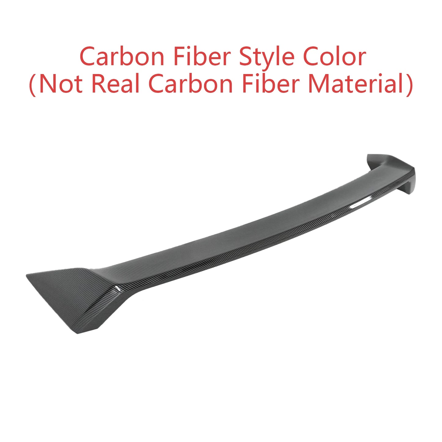 For KIA Stinger 2018 2019-2025  A Set Rear Trunk Wing Spoiler Scorpion GT Style Glossy Black Carbon Fiber Style Car Accessories