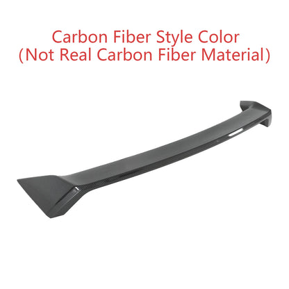 For KIA Stinger 2018 2019-2025  A Set Rear Trunk Wing Spoiler Scorpion GT Style Glossy Black Carbon Fiber Style Car Accessories