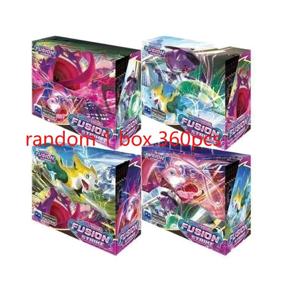 360 Pcs/Box Pokemon Card SCARLET&VIOLE 151 Astral radiance Evolutions Ultra Prism English Booster Battle Transaction Card