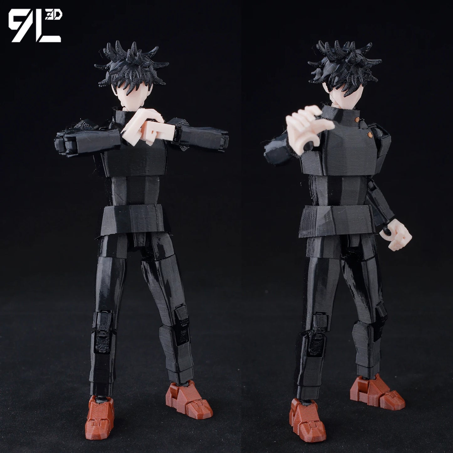 9L3D New 2025 Titan13 Fushiguro Desk Decoration LUCKY13 Mahoraga & Dogs T13 Multi-Jointed Dummy13 Stop Motion Animation For Fans