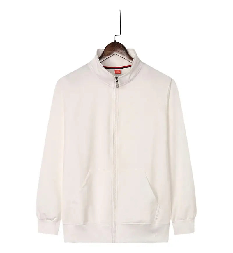Men's And Women's Lightweight Jackets, Custom Logo Printing, Company Casual Jackets, Printed Designs Stand-up Collar Sweatshirts
