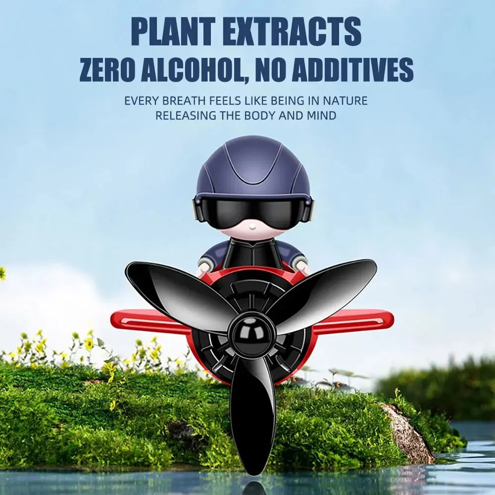 1pcs Astronaut Air Outlet Style Car Interior Decoration Supplies Cartoon Creative Fragrance Lasting Fragrance Car Aromatherapy