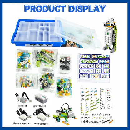 WEDO Building Blocks Transform Science Education Toy Kit for Kids Interactive Learning Construction Playset