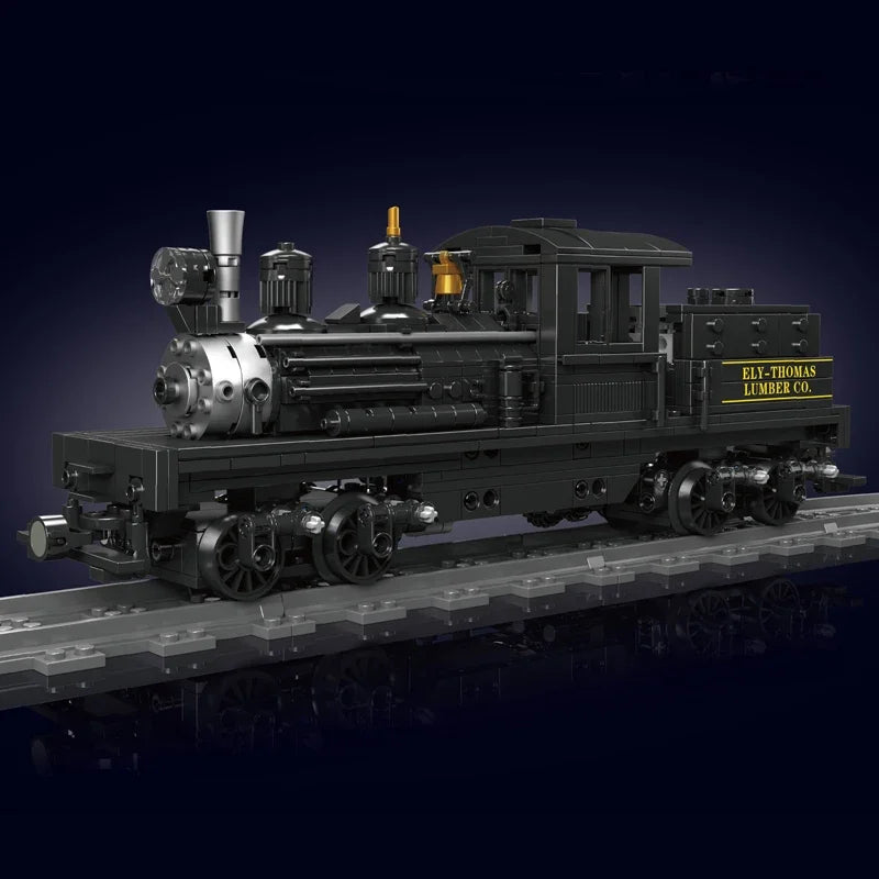 Technical RC LED Retro Train Toys The RC Steam Locomotive Building Block Locomotive Assembly Car Brick Kids Christmas Gift