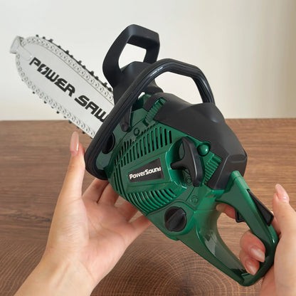 Simulated Logging Chainsaw Toy, Children's Pretend Play Tool, Outdoor Chainsaw Toy Tool Set