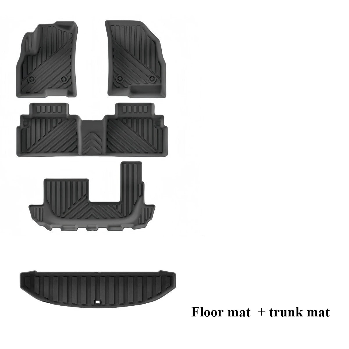 For Chery TIGGO 8 Plus/Pro/MAX Floor Mats All Weather Front Rear Cargo Liner Mat, Waterproof Anti-Slip Foot Pads Accessories
