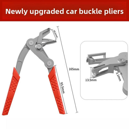 Car Clip Removal Pliers Plastic Rubber Round Nail Fastener Remover Tool For Car Interior Door Panel Chassis Trunk Repair Tool