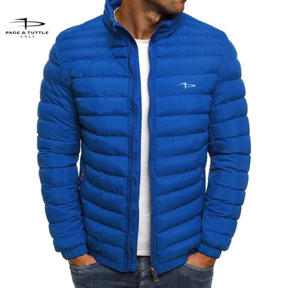 2024 Autumn/Winter Men's Old Solid Color Clothing Outdoor Leisure Sports Fashion Street Style Hooded Warm Zipper Jacket