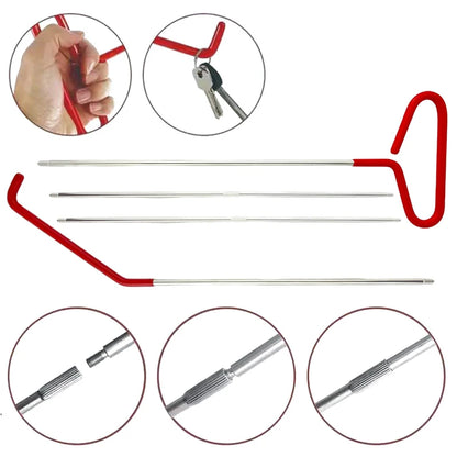 22PCS Car Door Tool Kit Inflatable Air Pump Auto Window Door Open Fixing Gripper Tools Long Reach Kits with Carrying Bag