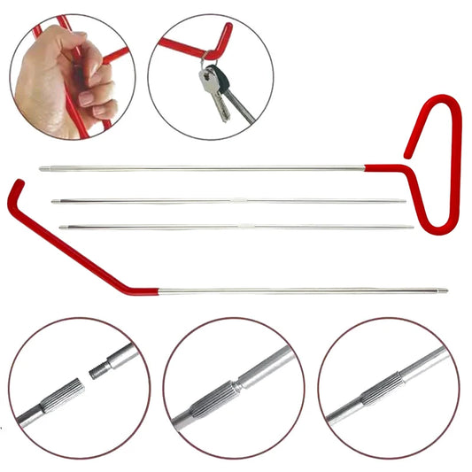 22PCS Car Door Tool Kit Inflatable Air Pump Auto Window Door Open Fixing Gripper Tools Long Reach Kits with Carrying Bag