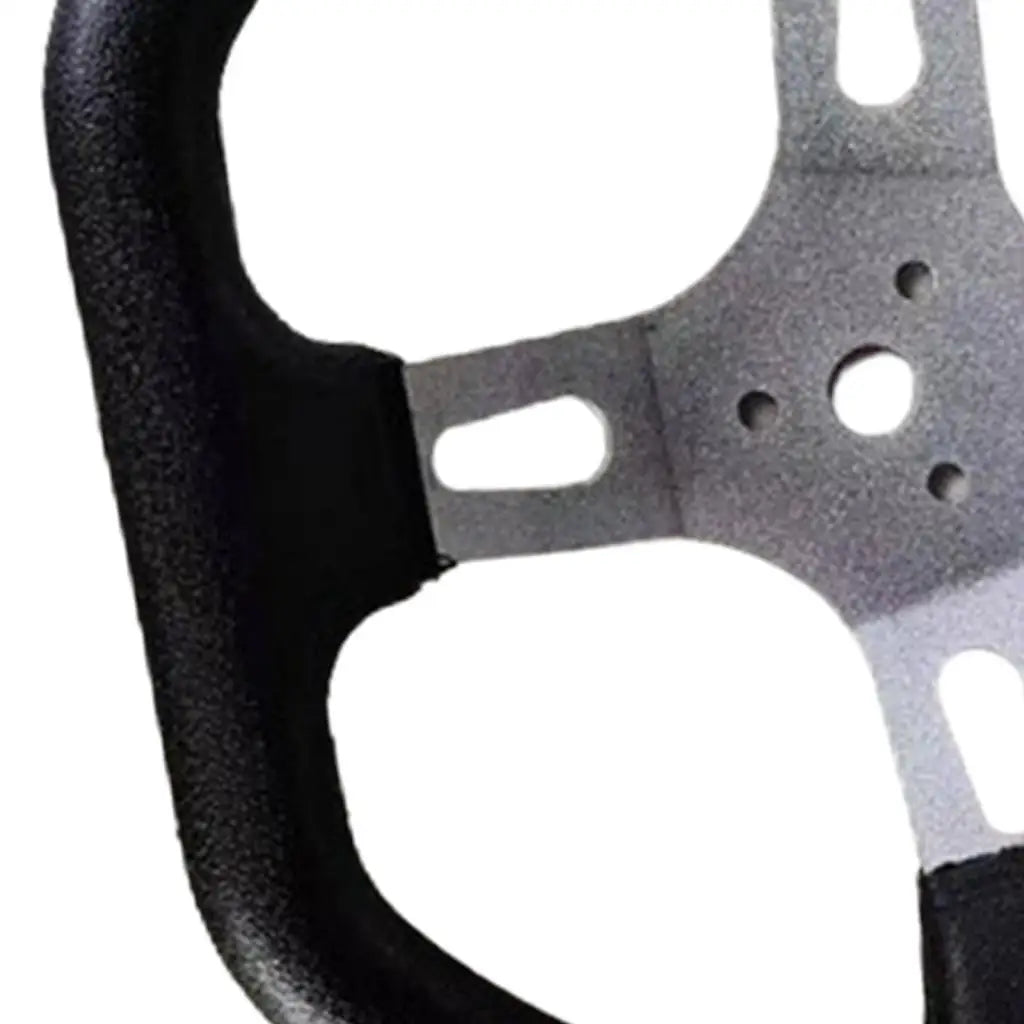 Universal 3 Spoke Steering Wheel for Go Kart Go Cart Scooter Karting Balance Car - 270mm / 10.6 "