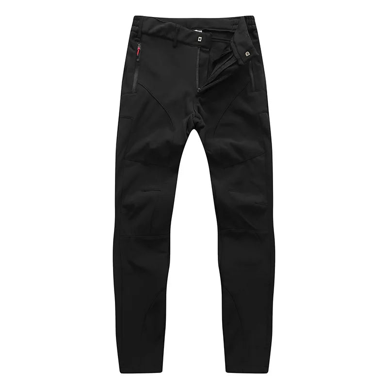 2024 Casual Winter Men Jackets Fleece Thick Pants Men's Sets Warm Waterproof Hooded Coats Male Cargo Pants Tactical Suits M-4XL
