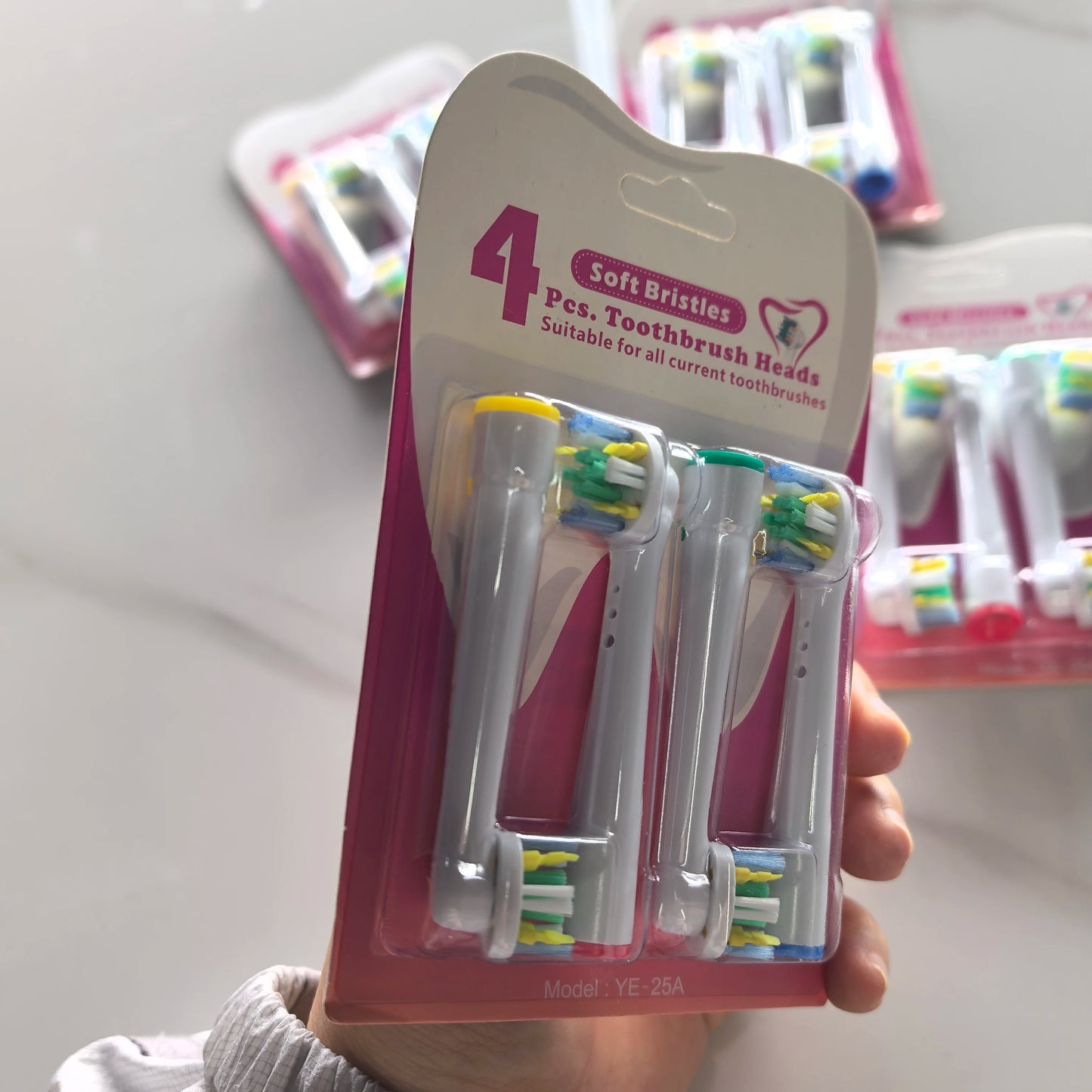 8/20/4PCS Set/Lot Electric Toothbrush Head For Oral B Sensitive Replacement Brush Heads Oral-B PRO 600 650 670 2000 2500 Models