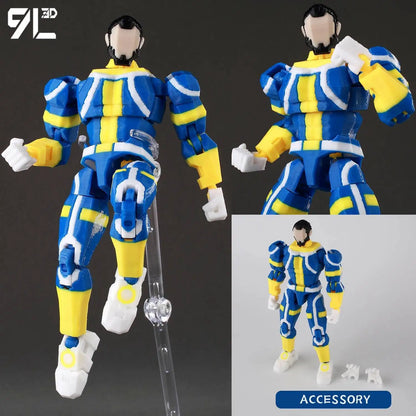 9L3D Printed Superheroes Invincible 2.0 Anime Multi-Jointed Shapeshift Toys Action Figures Mannequin Model Ornaments Gifts