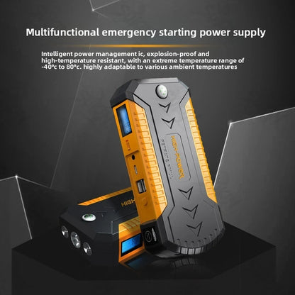SUKIN Portable Jump Starter Car Battery for 12V Car/Truck/SUV/Motorcycle.Booster Jump Starter with LED Light and USB Port.점프스타터