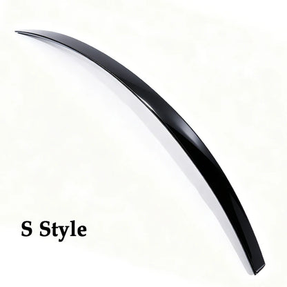For Audi A4 B8.5 4 Door 2013-2016 M4 S4 Style ABS Material Glossy Black Rear Trunk Boot Lid Car Spoiler Wings Tuning Accessories