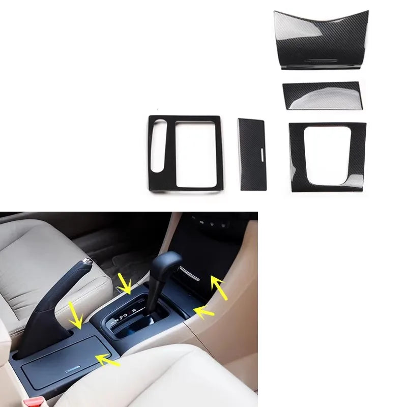 For Honda Accord CL9 2004 2005 2006 2007 US Version Plastic Decoration Accessories Interior Trims Stickers